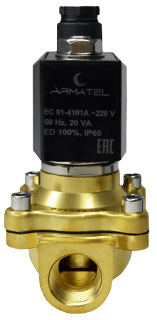Клапан LA-1010Pro закрытый мембранный Viton ∆P0-10 бар