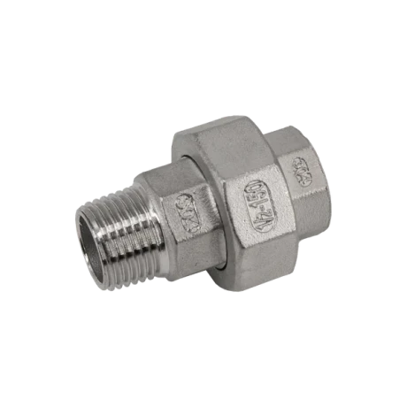 Американка нр/вр нержавеющая, AISI304, (CF8), PTFE, PN16, NK-ADM/4