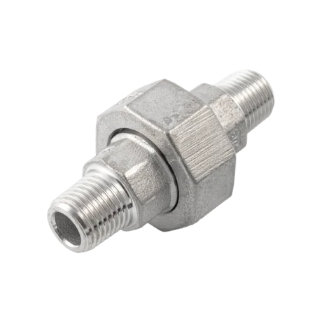 Американка нр/нр нержавеющая, AISI304, (CF8), PTFE, PN16, NK-AM/M/4