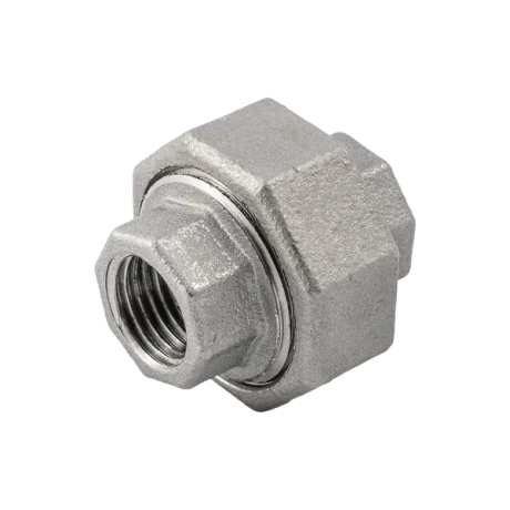 Американка вр/вр нержавеющая, AISI304, (CF8), PTFE, PN16, NK-ADD/4