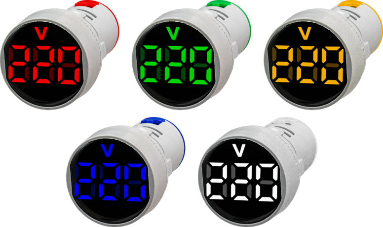 Цифровой индикатор напряжения Omix R30-V1-1