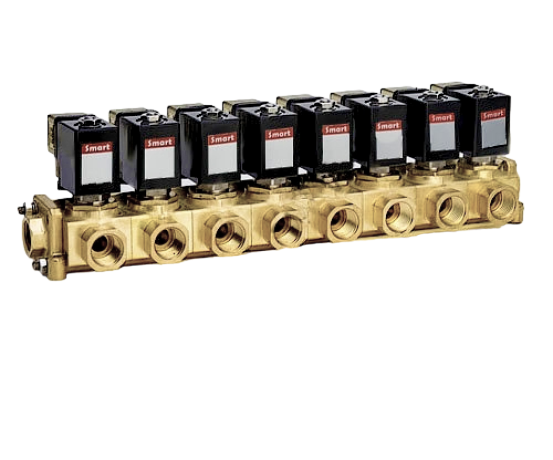 Клапан электромагнитный SMART SM88638 DN10 G1/2" 8хG1/2"