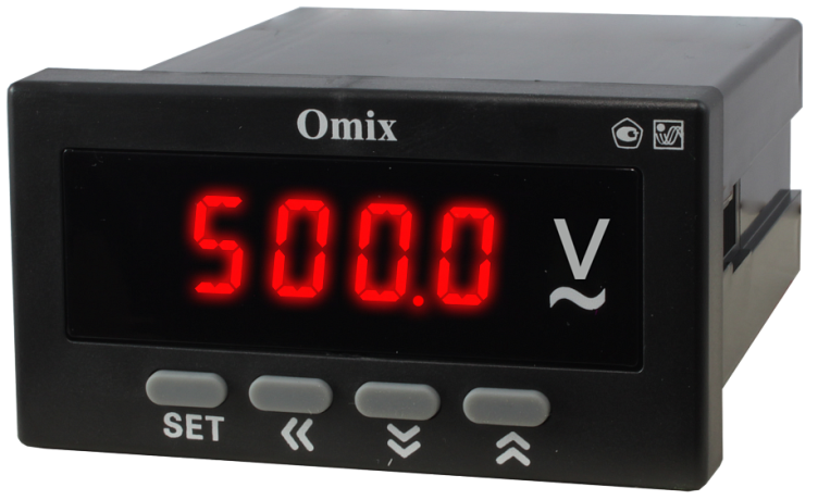 Вольтметр однофазный щитовой Omix V-1-1.0