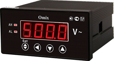 Вольтметр однофазный щитовой Omix P94-V1-1-K-I420
