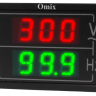 Индикатор напряжения и частоты однофазный щитовой Omix PQ74-VF2-1