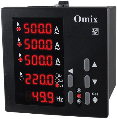 Мультиметр трехфазный щитовой Omix P99-MZ5-3